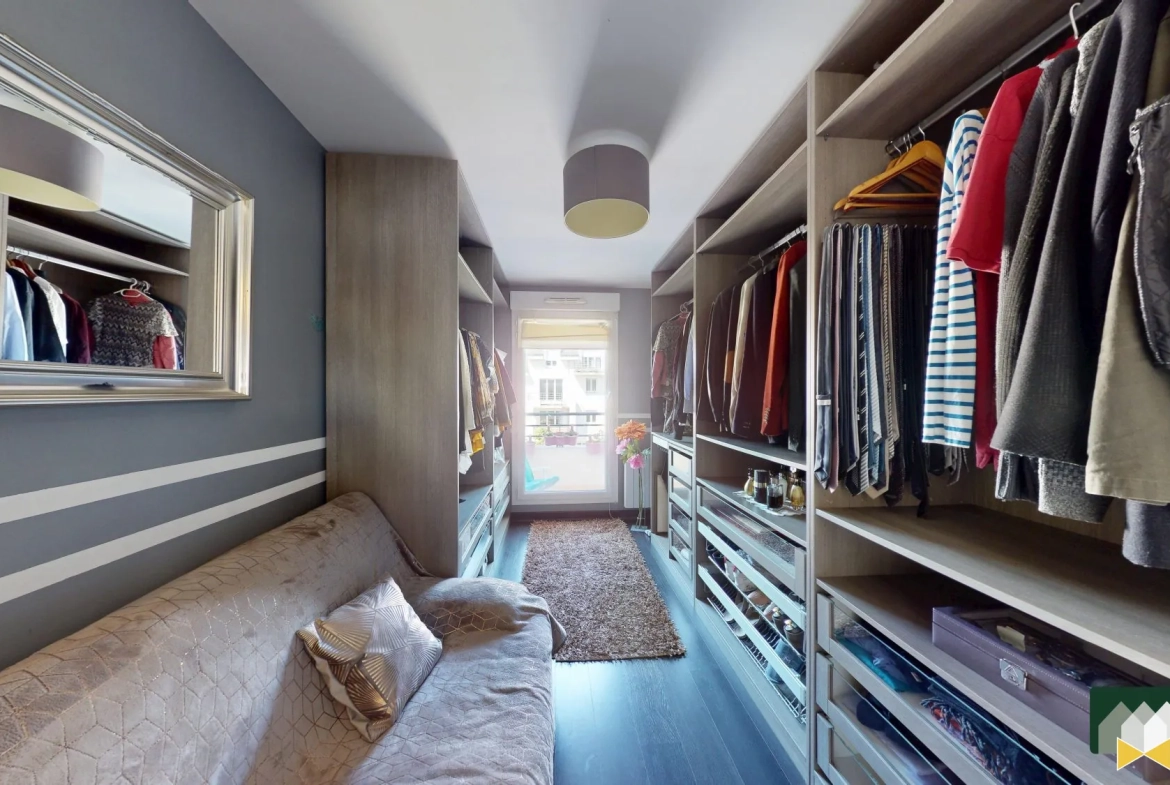 Appartement T3 meublé à Lèves avec Balcons, Cave et Parking 