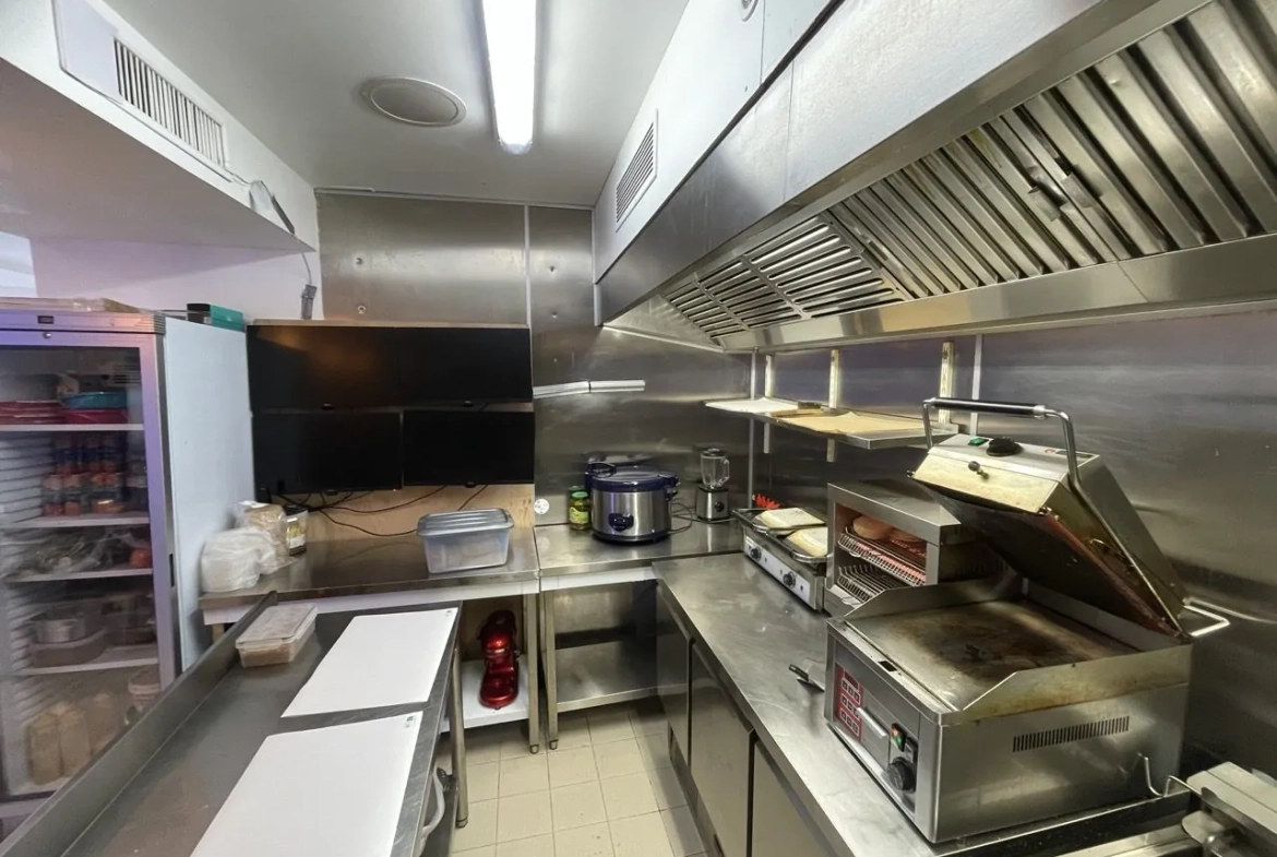 Fonds de commerce restaurant avec extraction à Paris 2ème 