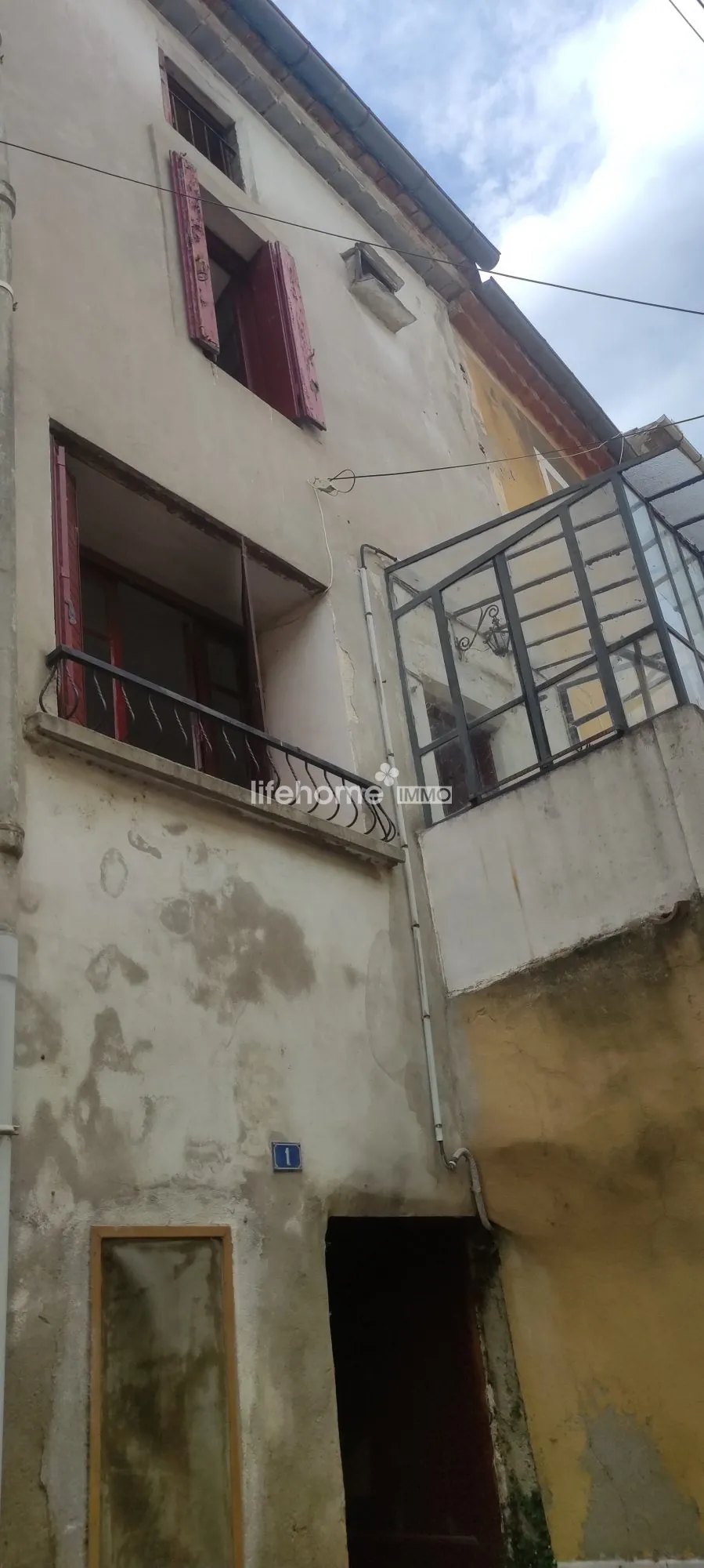 Maison à rénover T3 à Saint-Étienne-Estréchoux, proche Bédarieux 