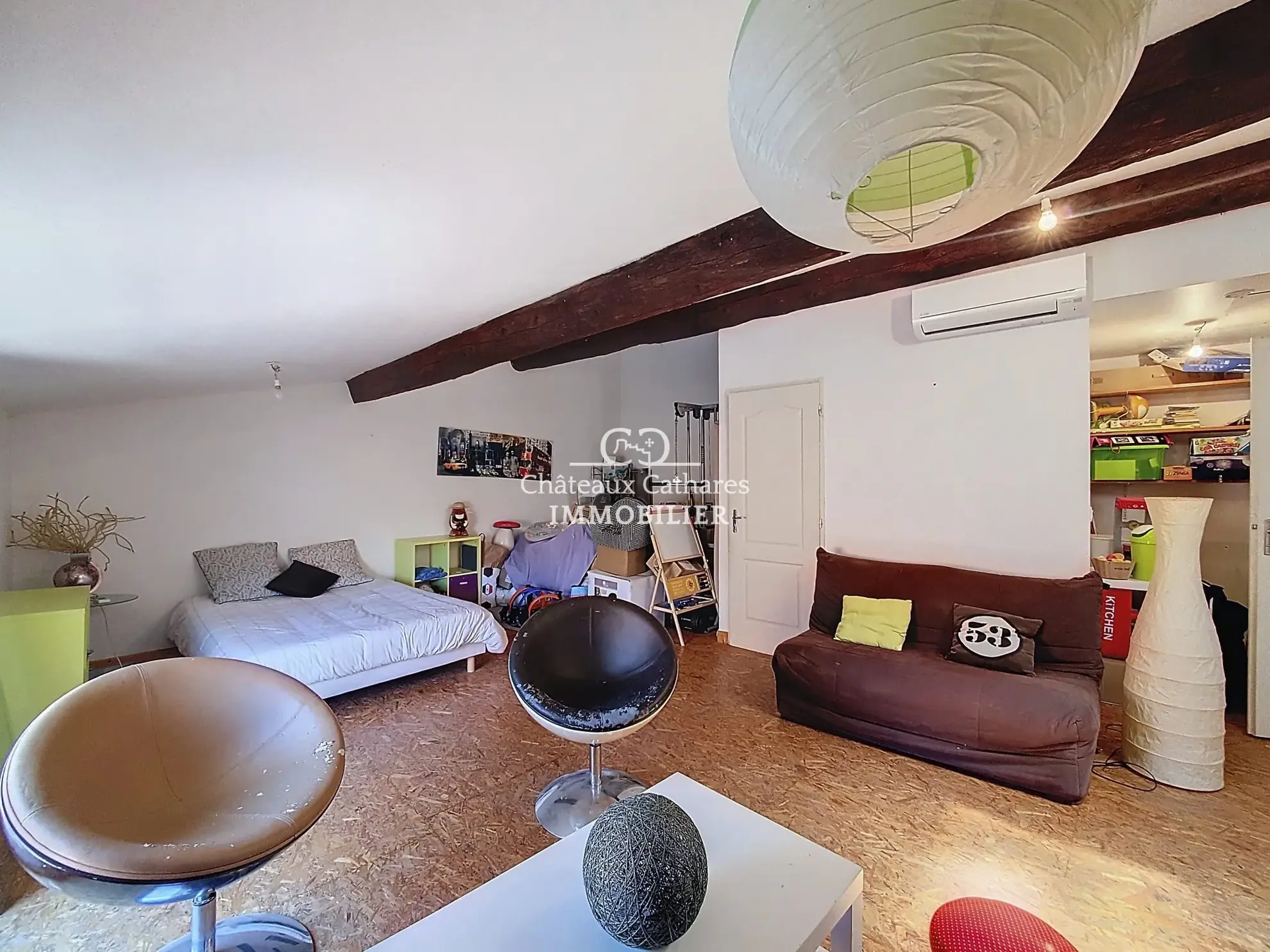 Maison ancienne à Maury avec grand garage – Charme et potentiel 