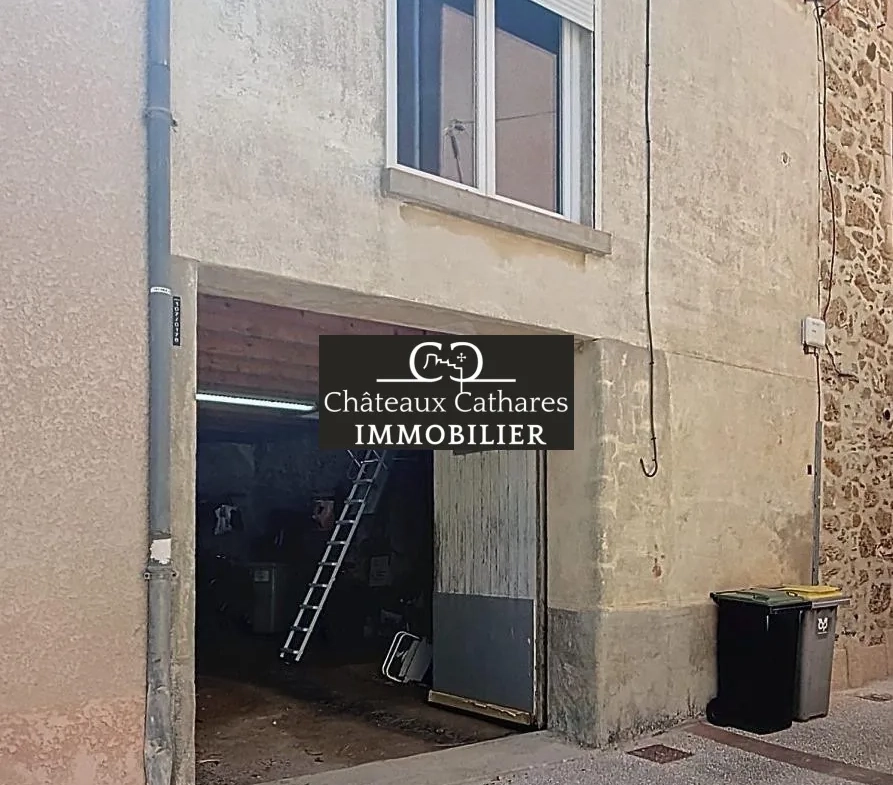 Maison ancienne à Maury avec grand garage – Charme et potentiel 