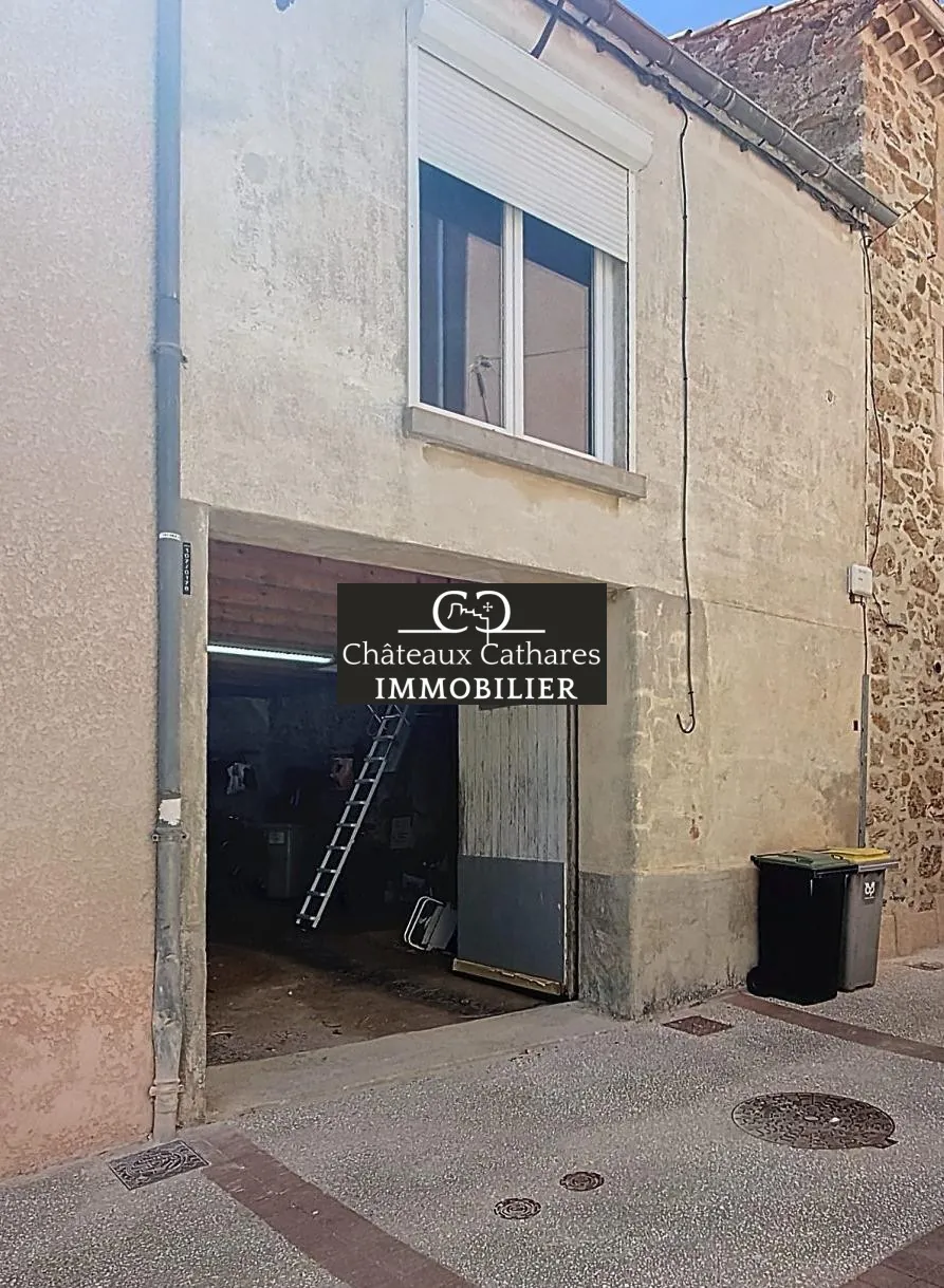 Maison ancienne à Maury avec grand garage – Charme et potentiel 