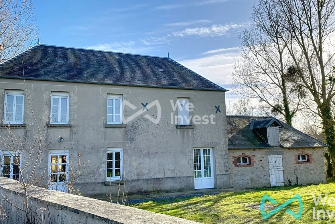 Maison de campagne à vendre à Castilly, Calvados - 81 m² au cœur de la nature 