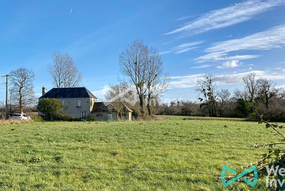 Maison de campagne à vendre à Castilly, Calvados - 81 m² au cœur de la nature 