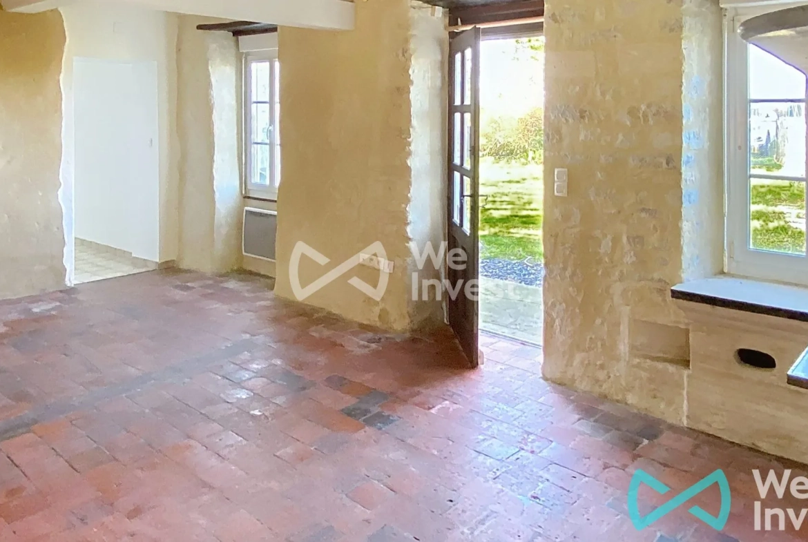 Maison de campagne à vendre à Castilly, Calvados - 81 m² au cœur de la nature 