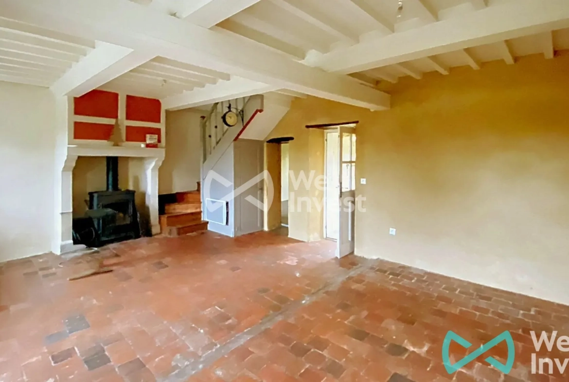 Maison de campagne à vendre à Castilly, Calvados - 81 m² au cœur de la nature 