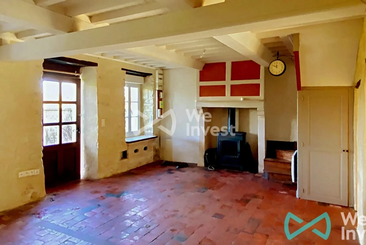 Maison de campagne à vendre à Castilly, Calvados - 81 m² au cœur de la nature 