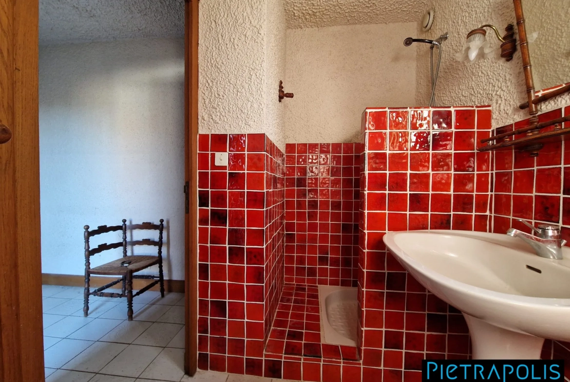 Charmante maison de village avec jardin et chambre indépendante à Gibles 