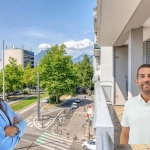 Appartement 3 chambres rénové à Grenoble avec parking et Balcons - Investissement idéal