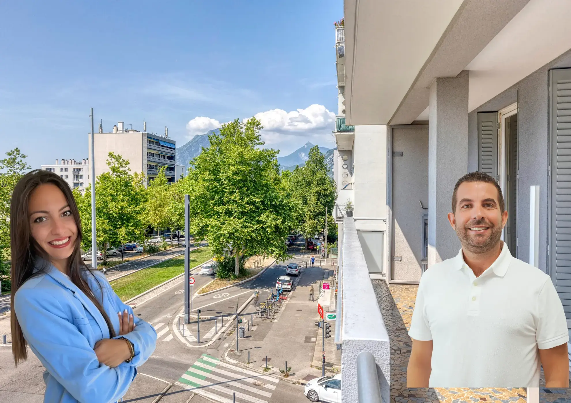 Appartement 3 chambres rénové à Grenoble avec parking et Balcons - Investissement idéal 