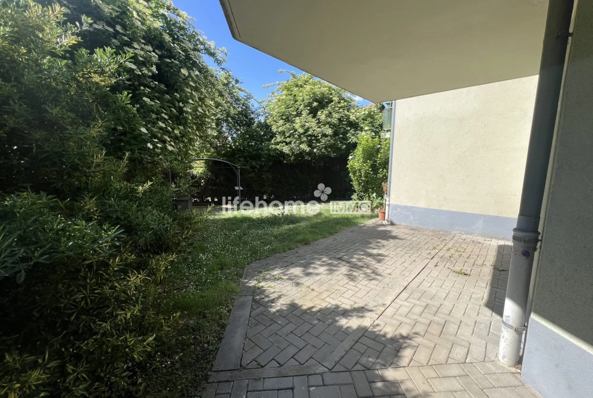 Appartement 2 pièces avec jardin et garage à Gerstheim - Opportunité rare 