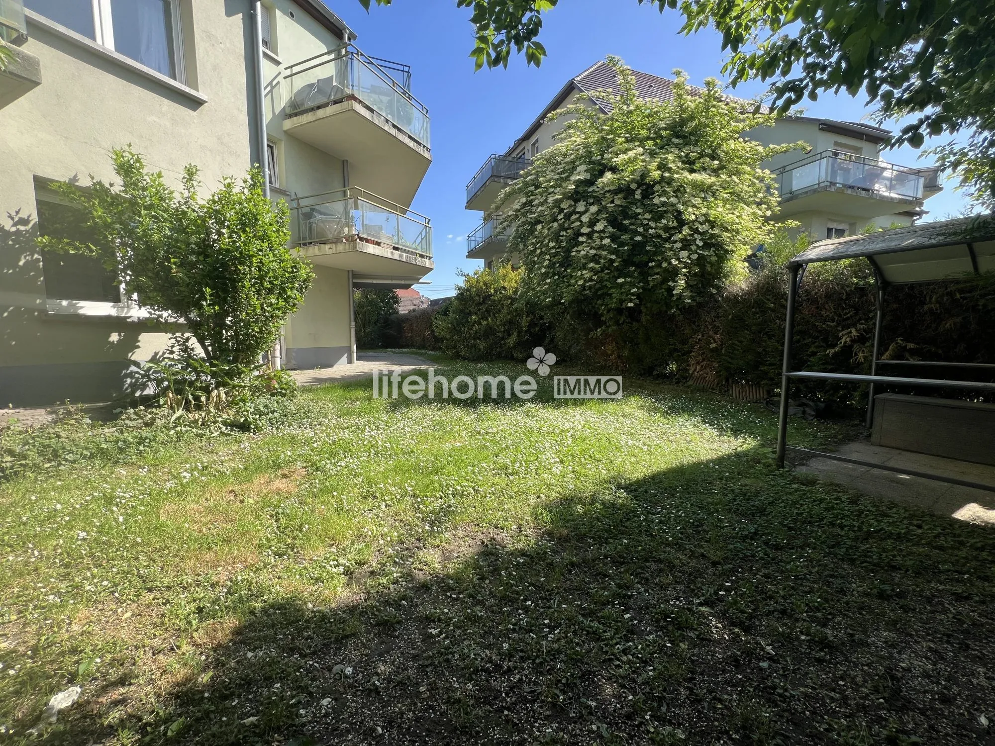 Appartement 2 pièces avec jardin et garage à Gerstheim - Opportunité rare 