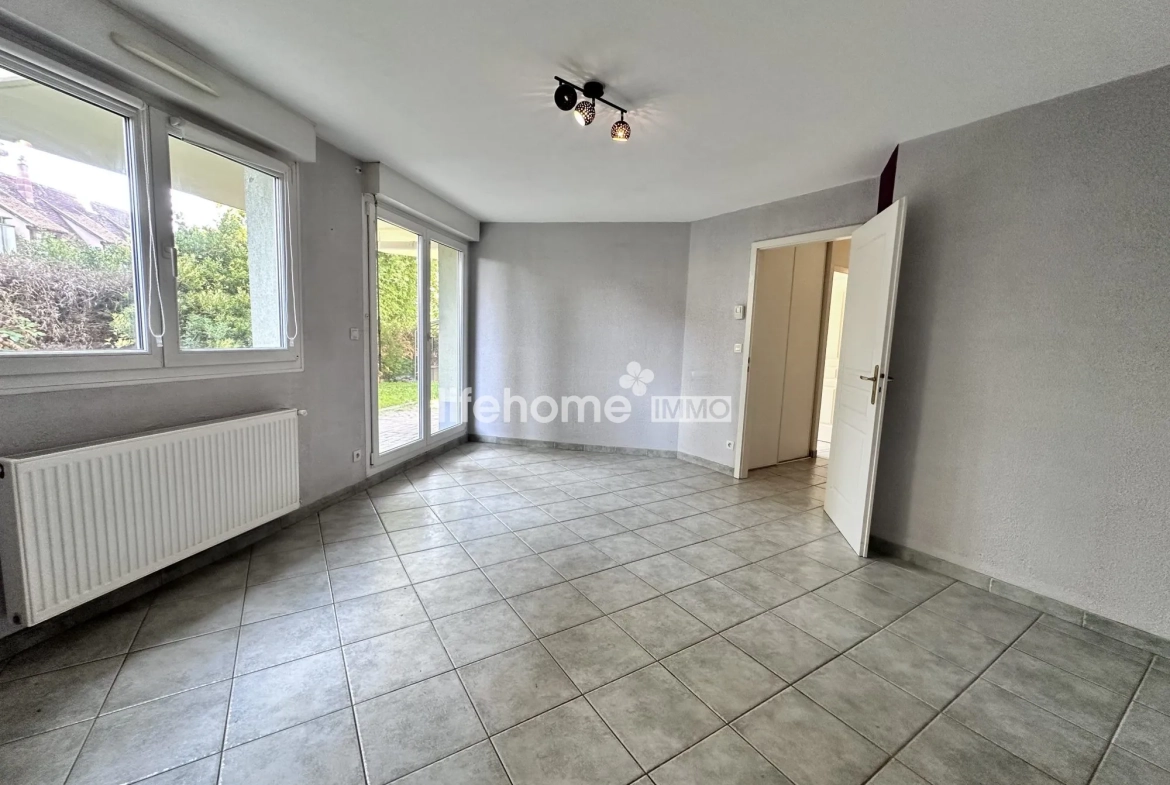 Appartement 2 pièces avec jardin et garage à Gerstheim - Opportunité rare 