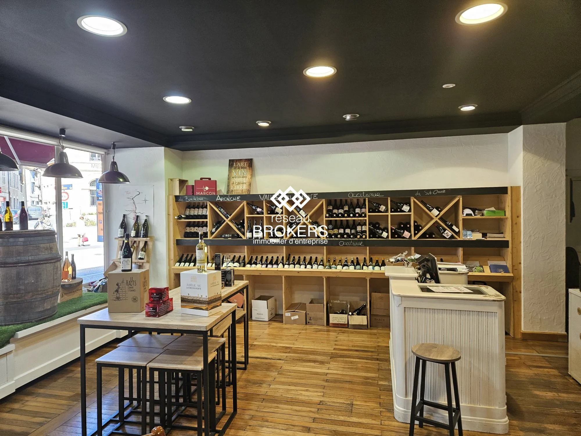 Fonds de commerce pour caviste et épicerie fine à Bourg-en-Bresse 