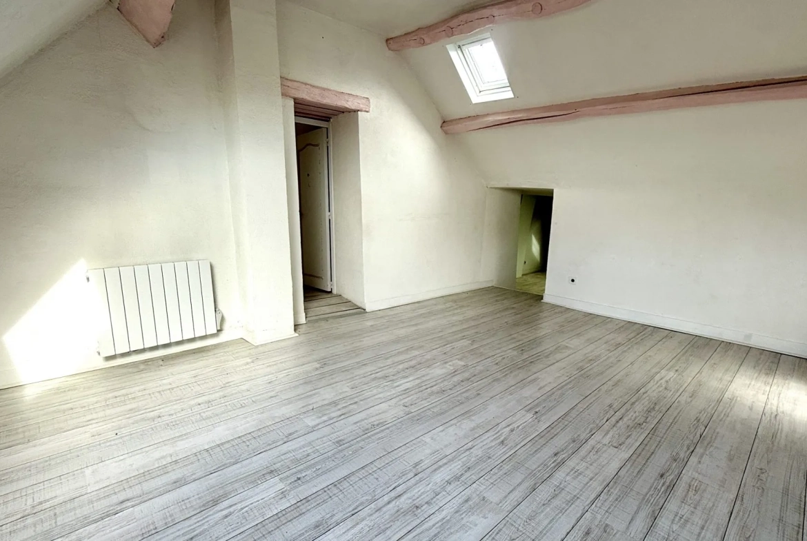 Appartement à vendre à Mezy-sur-Seine avec mezzanines et espace extérieur 