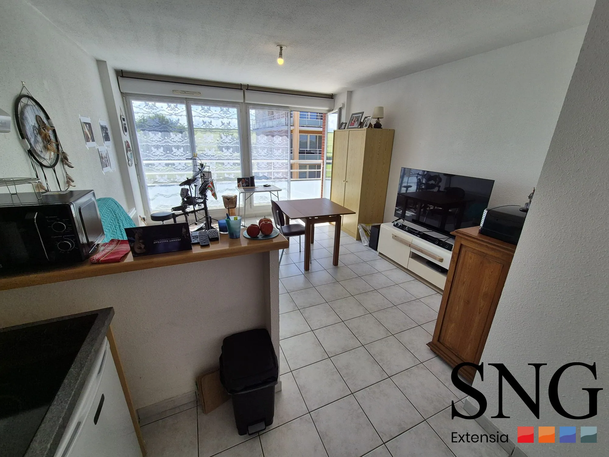 Appartement T1 calme avec parking et cave à Rouxmesnil-Bouteilles 76370 