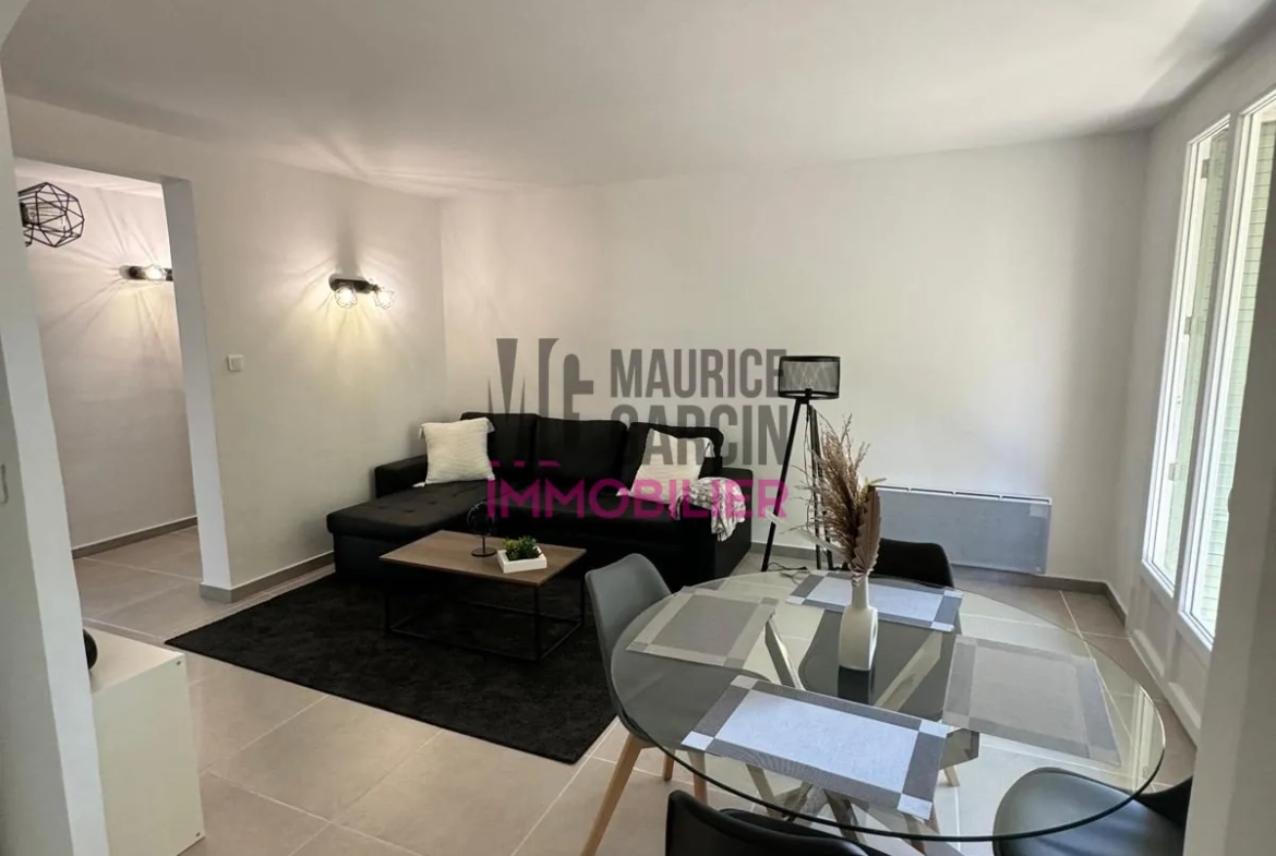 Appartement T3 rénové de 55m² avec garage et balcon à Avignon 