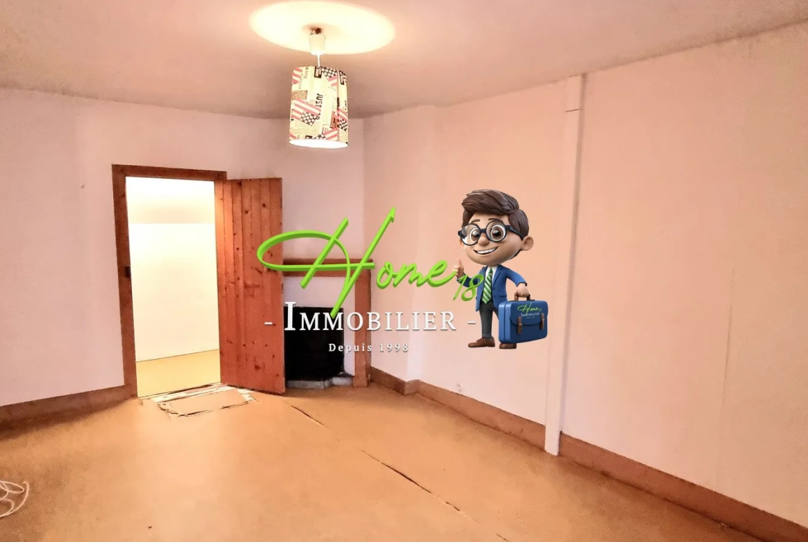 Maison de Bourg à rénover à Saint Martin d'Auxigny - Investissement idéal 