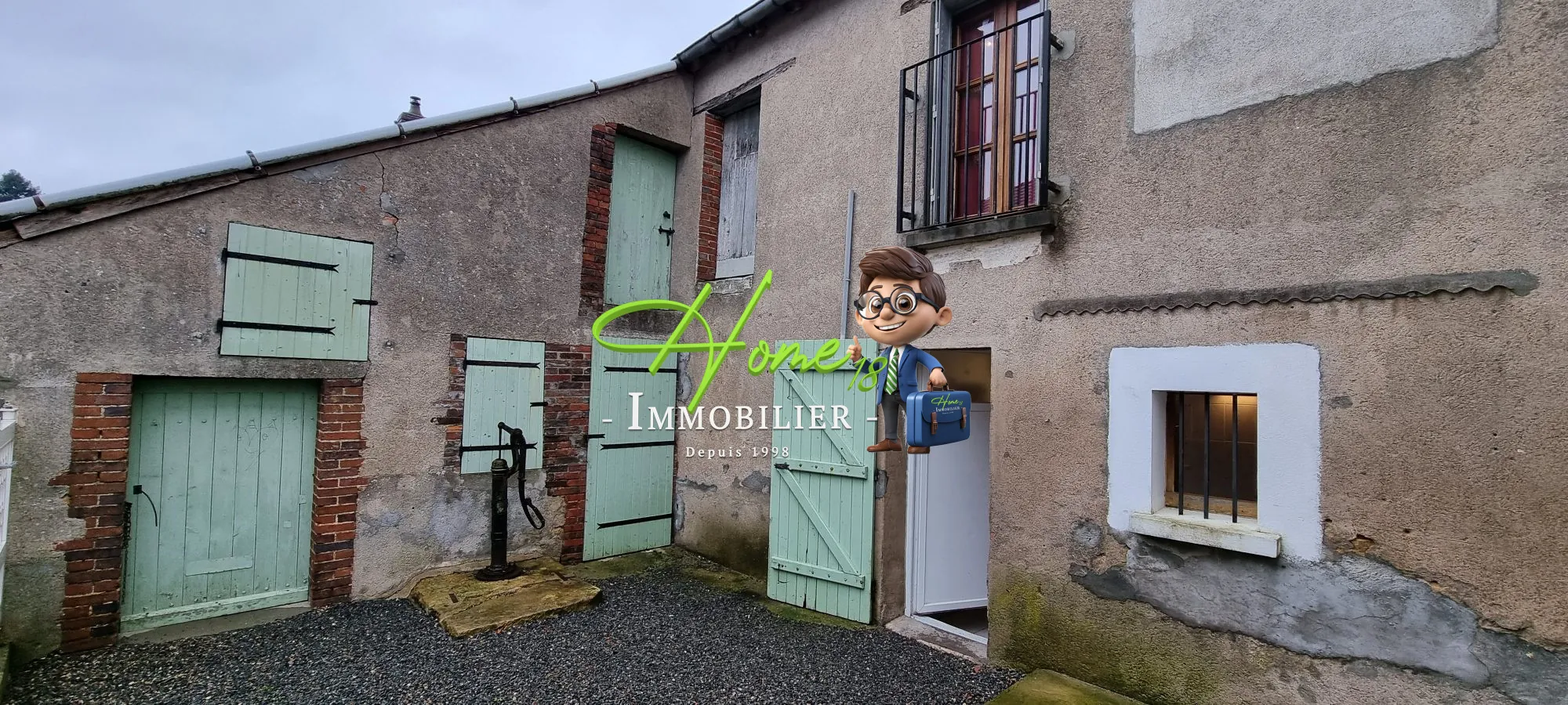 Maison de Bourg à rénover à Saint Martin d'Auxigny - Investissement idéal 