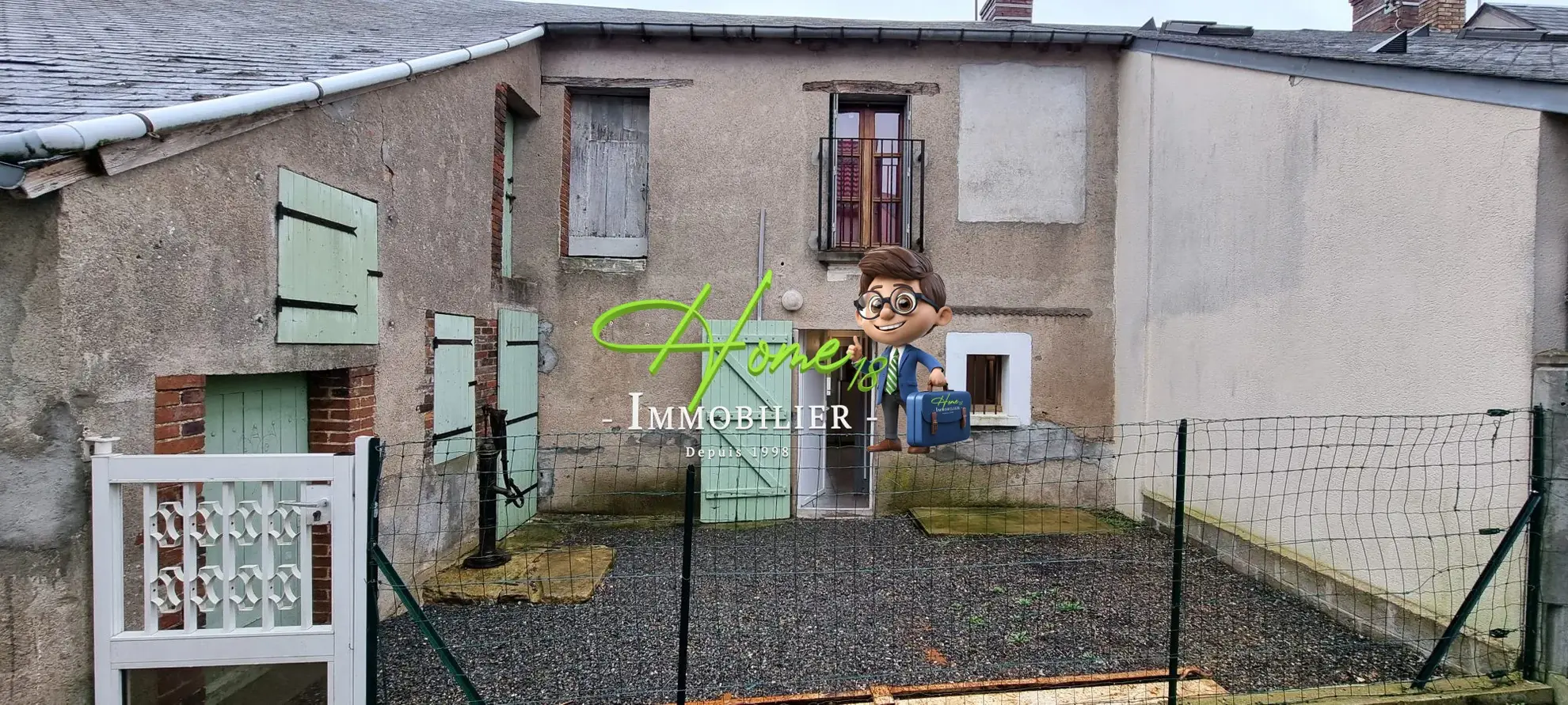 Maison de Bourg à rénover à Saint Martin d'Auxigny - Investissement idéal 