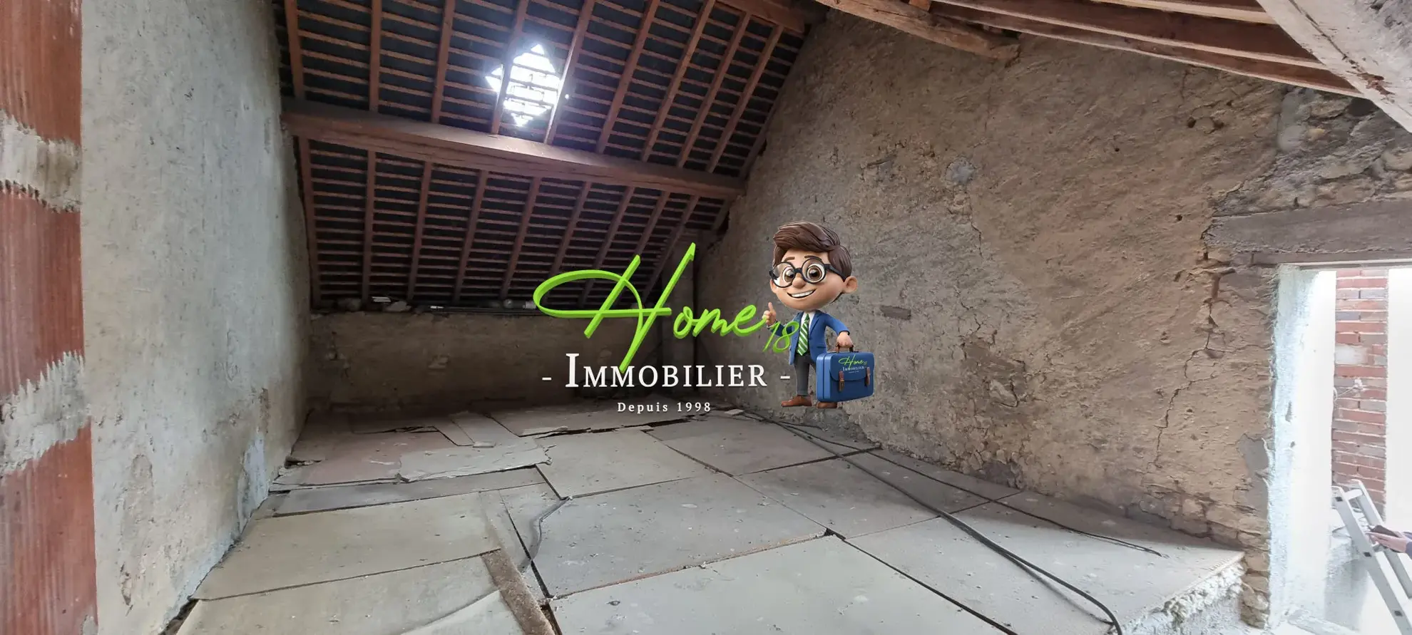 Maison de Bourg à rénover à Saint Martin d'Auxigny - Investissement idéal 