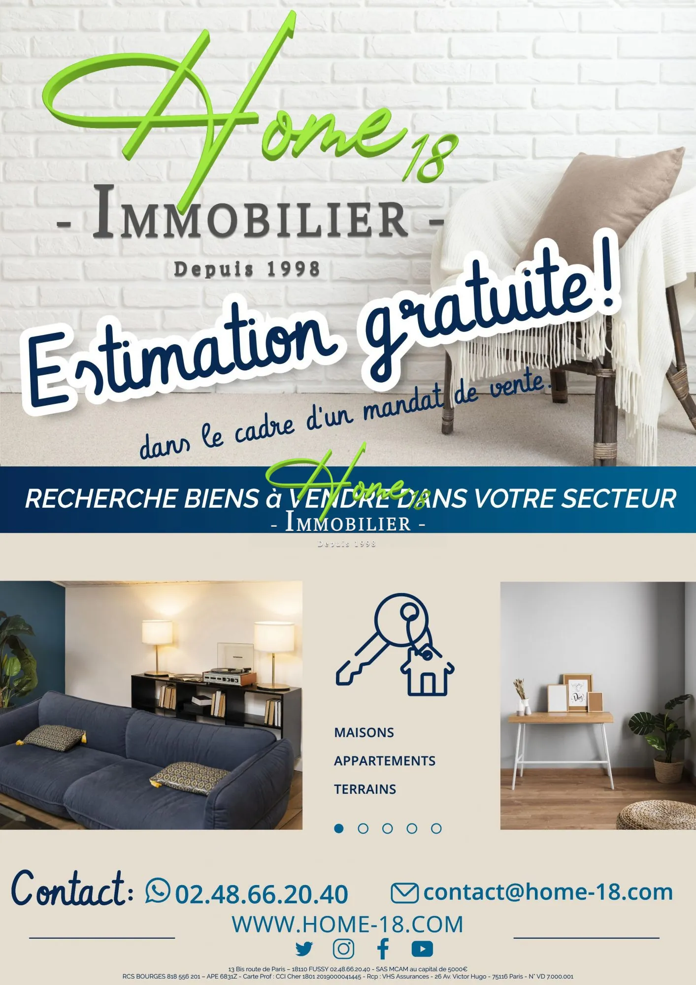 Maison de Bourg à rénover à Saint Martin d'Auxigny - Investissement idéal 
