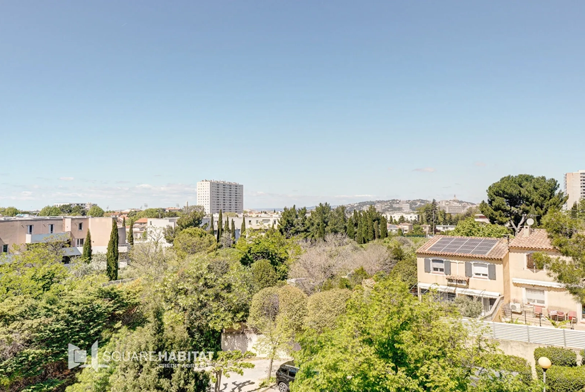 Appartement 4 pièces à vendre à Marseille Valmante - Résidentiel et lumineux 