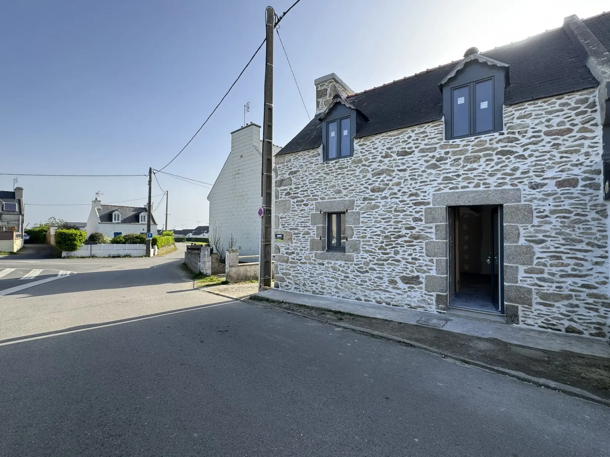 Maison en pierre proche de la plage à Plouguerneau (50 m², jardin, 1 chambre) 