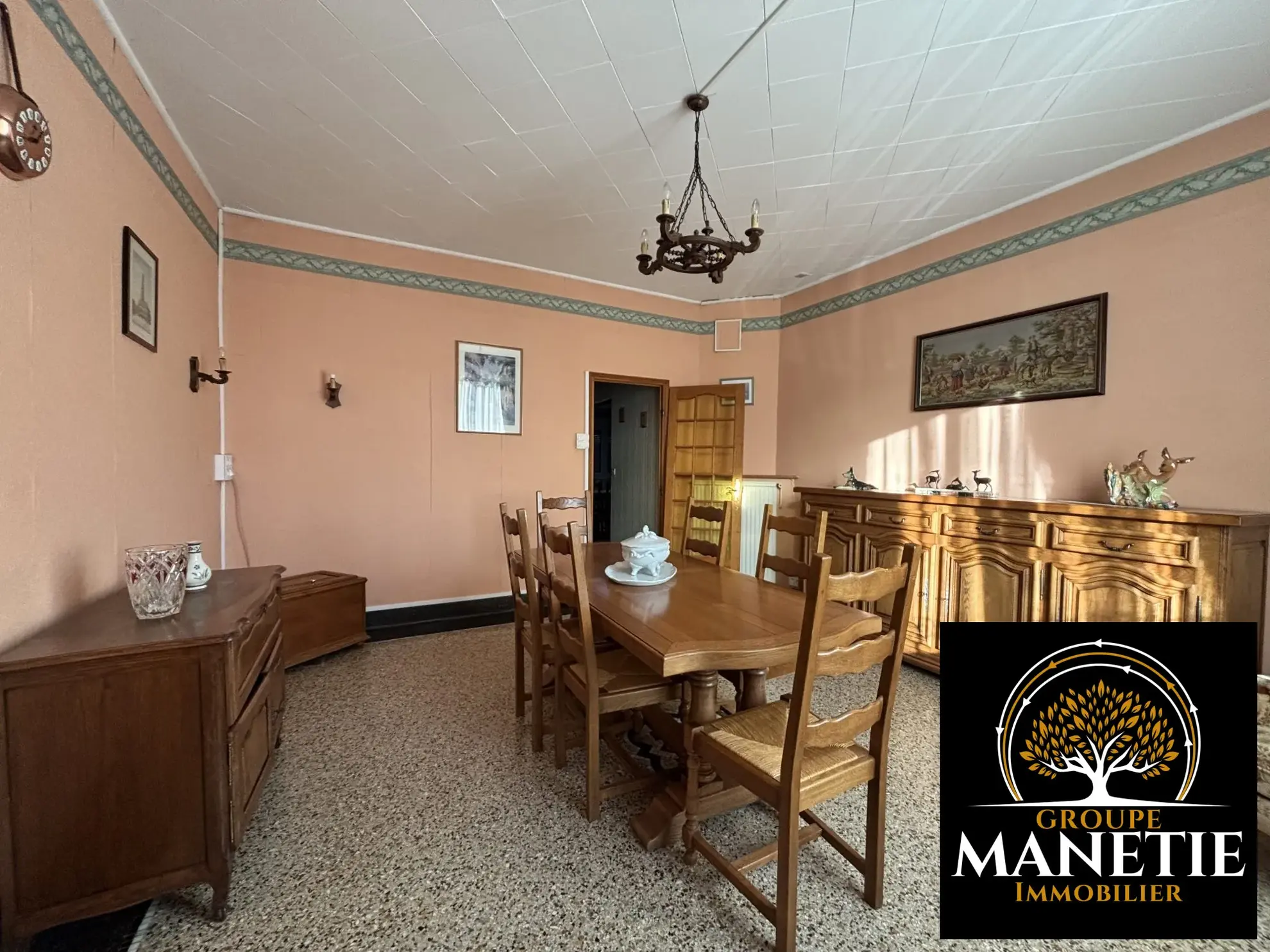 Maison de ville à rénover de 87 m² avec terrasse et jardin à Achicourt 