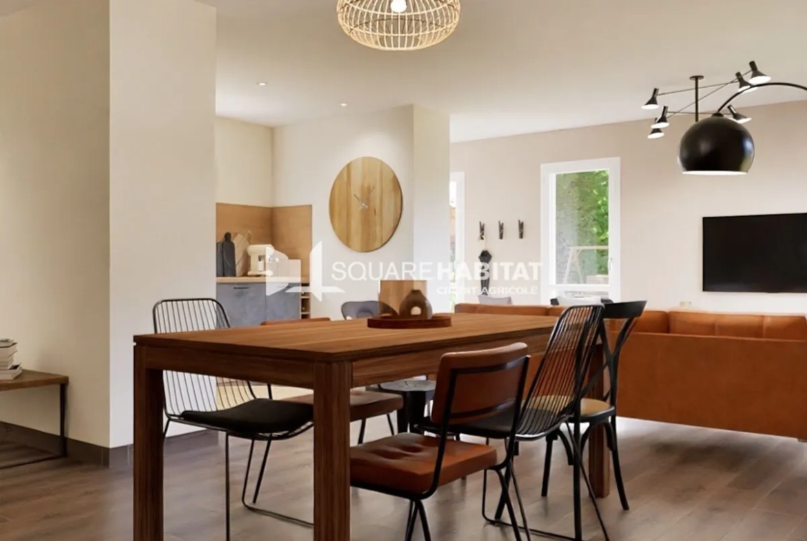 Villa individuelle de plain-pied à Saignon sur 350m² - 3 chambres, garage, livraison 2024 