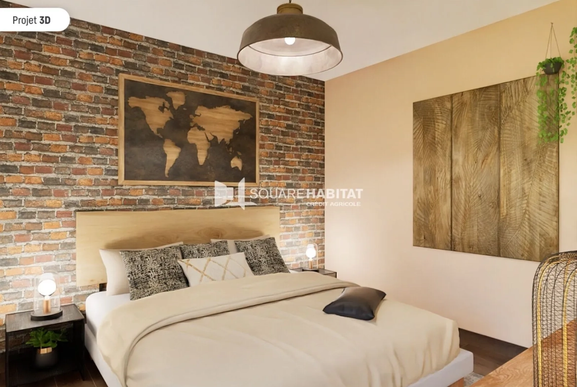 Villa individuelle de plain-pied à Saignon sur 350m² - 3 chambres, garage, livraison 2024 