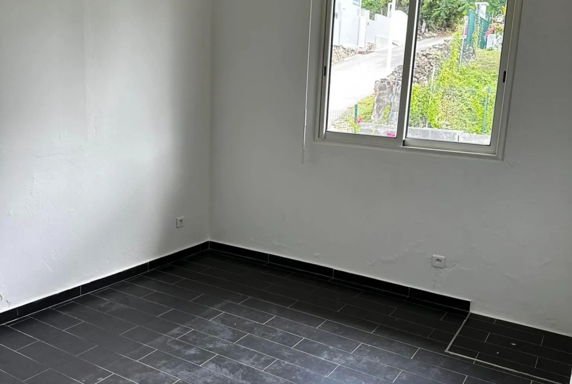 Appartement T2 en rez-de-jardin avec terrasse et vue mer à Saint-Martin 