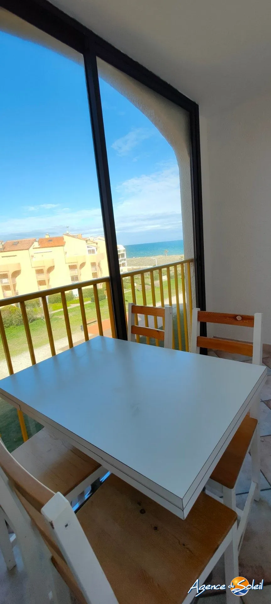 Appartement T2 mezzanine avec garage et vue sur mer à Le Barcarès 