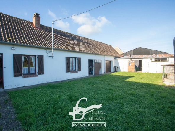 Ferme à Ponthoile de 110 m² avec potentiel dans la campagne picarde