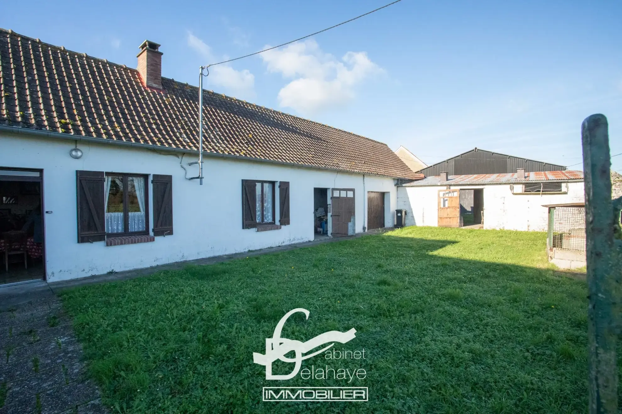 Ferme à Ponthoile de 110 m² avec potentiel dans la campagne picarde 