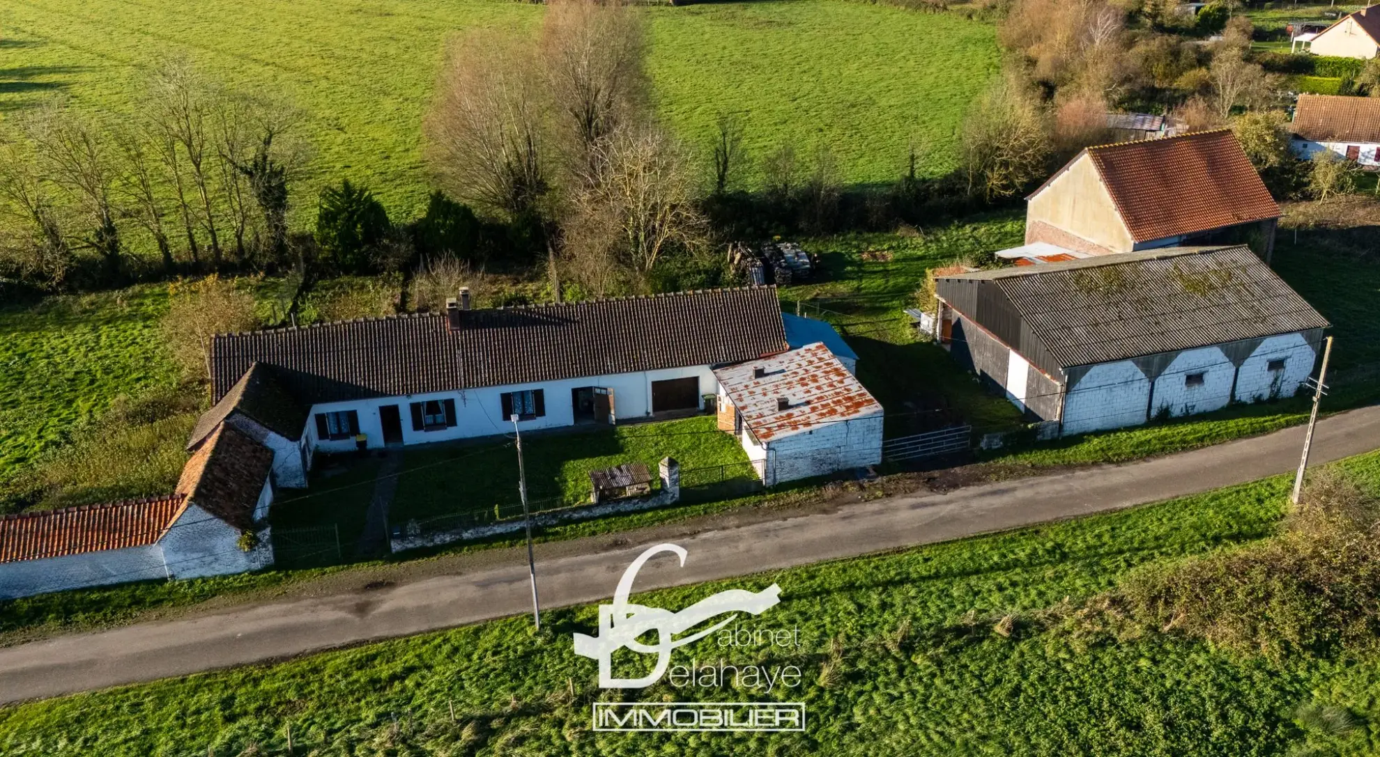 Ferme à Ponthoile de 110 m² avec potentiel dans la campagne picarde 