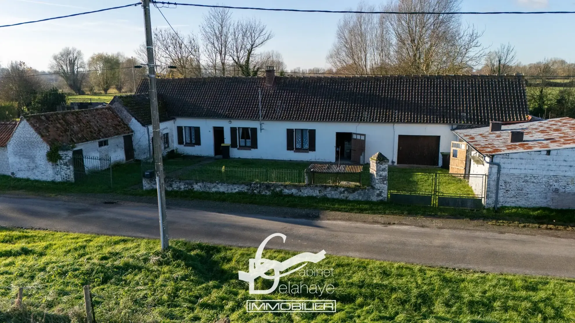 Ferme à Ponthoile de 110 m² avec potentiel dans la campagne picarde 