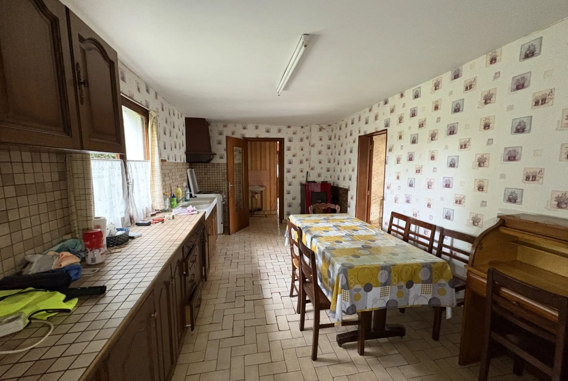 Ferme à Ponthoile de 110 m² avec potentiel dans la campagne picarde 