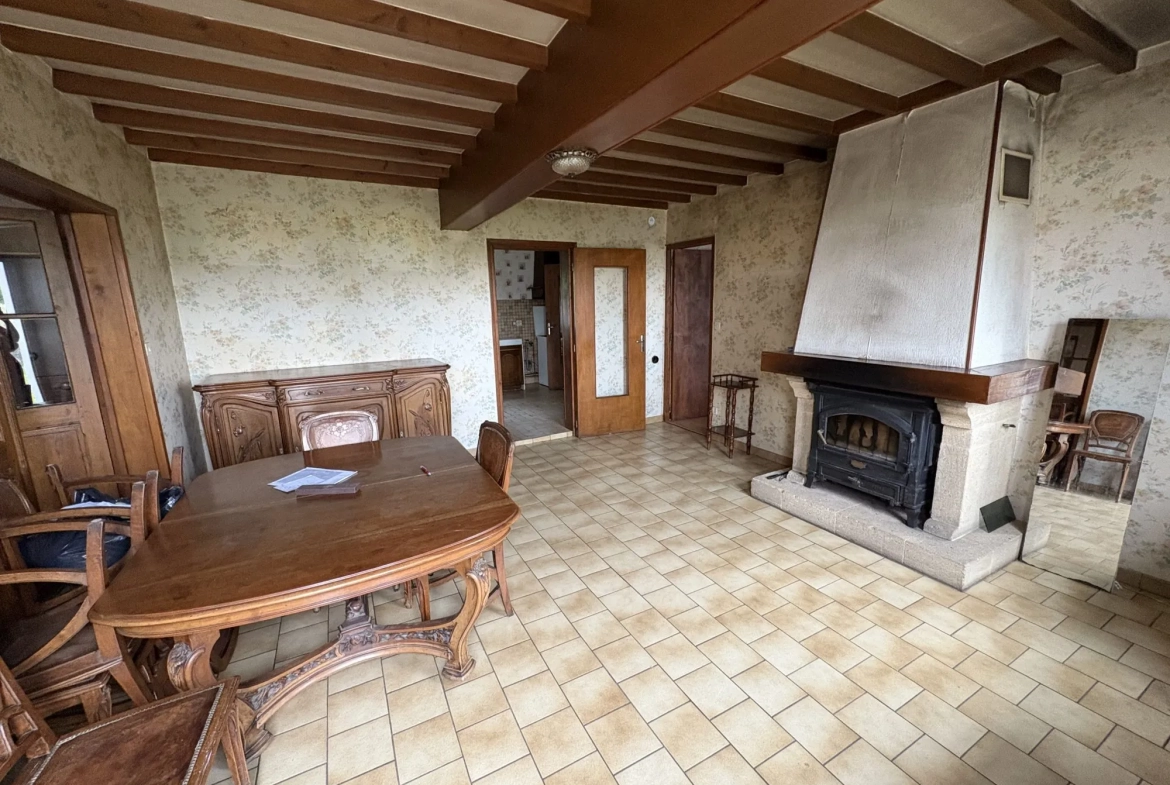 Ferme à Ponthoile de 110 m² avec potentiel dans la campagne picarde 
