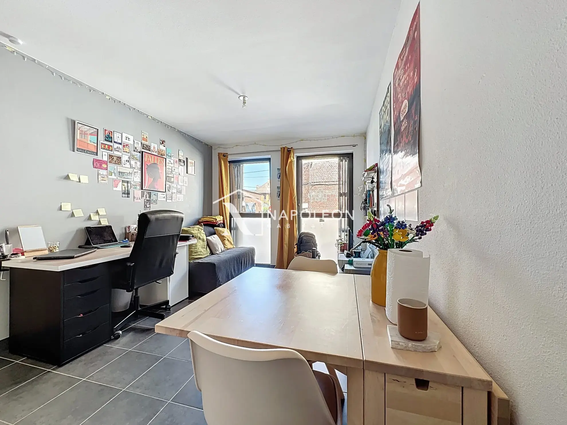 Appartement T1 bis avec parking à Lille proche d’Euratechnologies 