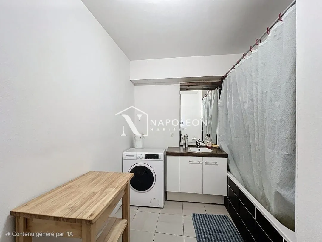 Appartement T1 bis avec parking à Lille proche d’Euratechnologies 