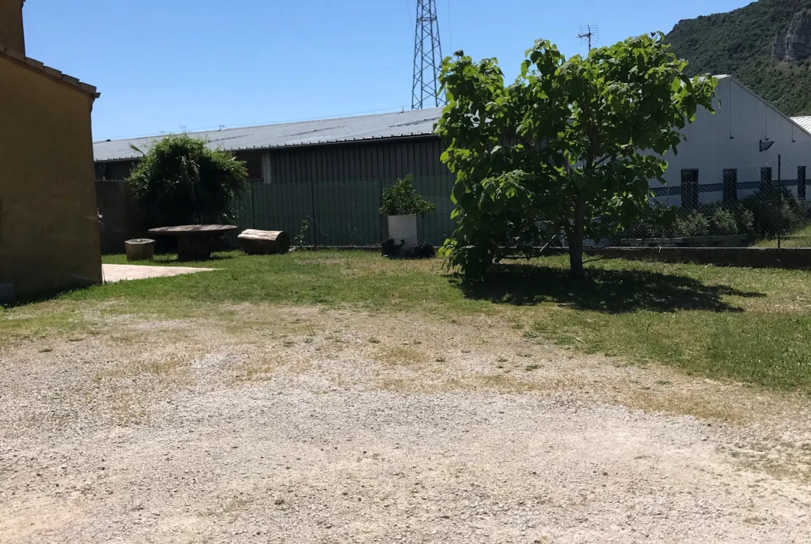 Terrain constructible de 215 m² à Saint-Péray – Opportunité professionnelle 
