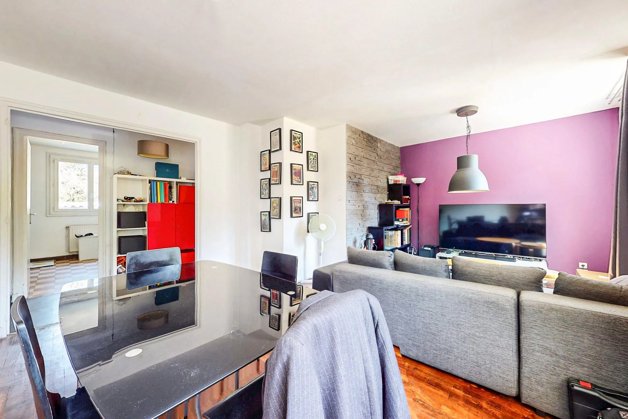 Appartement T2 lumineux de 53,19 m² à Lyon Cuire, secteur calme et proche transports 