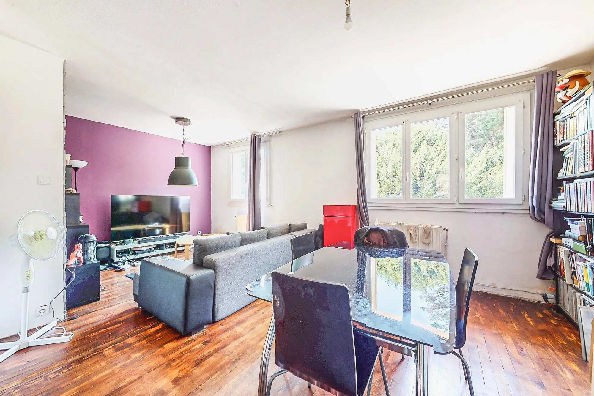 Appartement T2 lumineux de 53,19 m² à Lyon Cuire, secteur calme et proche transports 