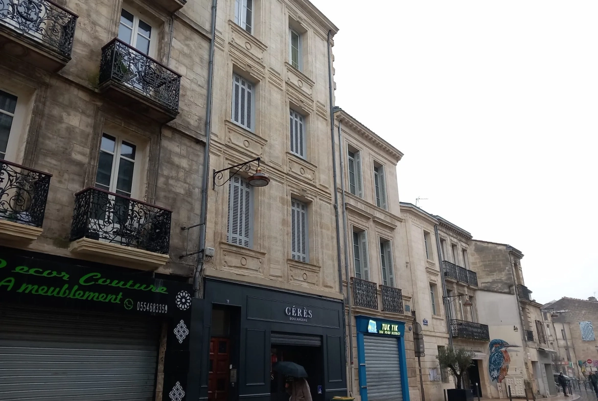 Appartement lumineux de 50m² à Bordeaux Centre, idéal investissement ou résidence 