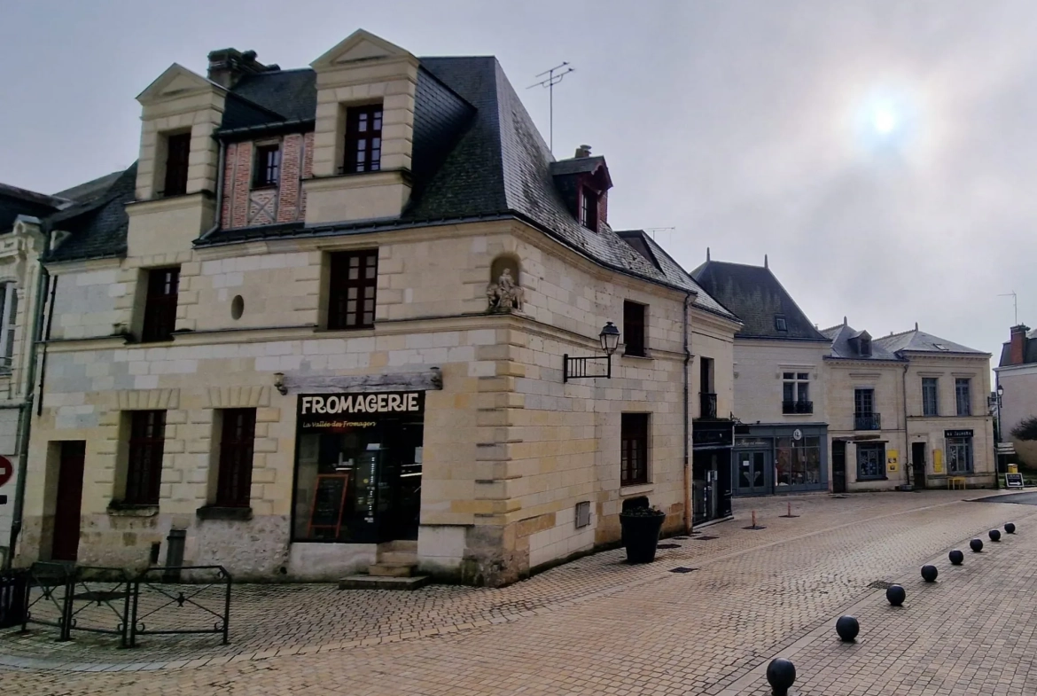Fonds de commerce de 90 m² à Langeais, idéal pour la restauration avec terrasse 