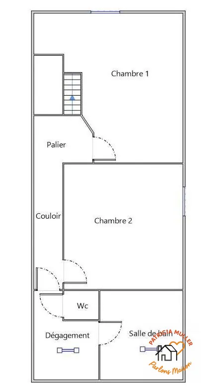Maison de 94 m² à Bogny-sur-Meuse – Investissement ou primo-accédants 