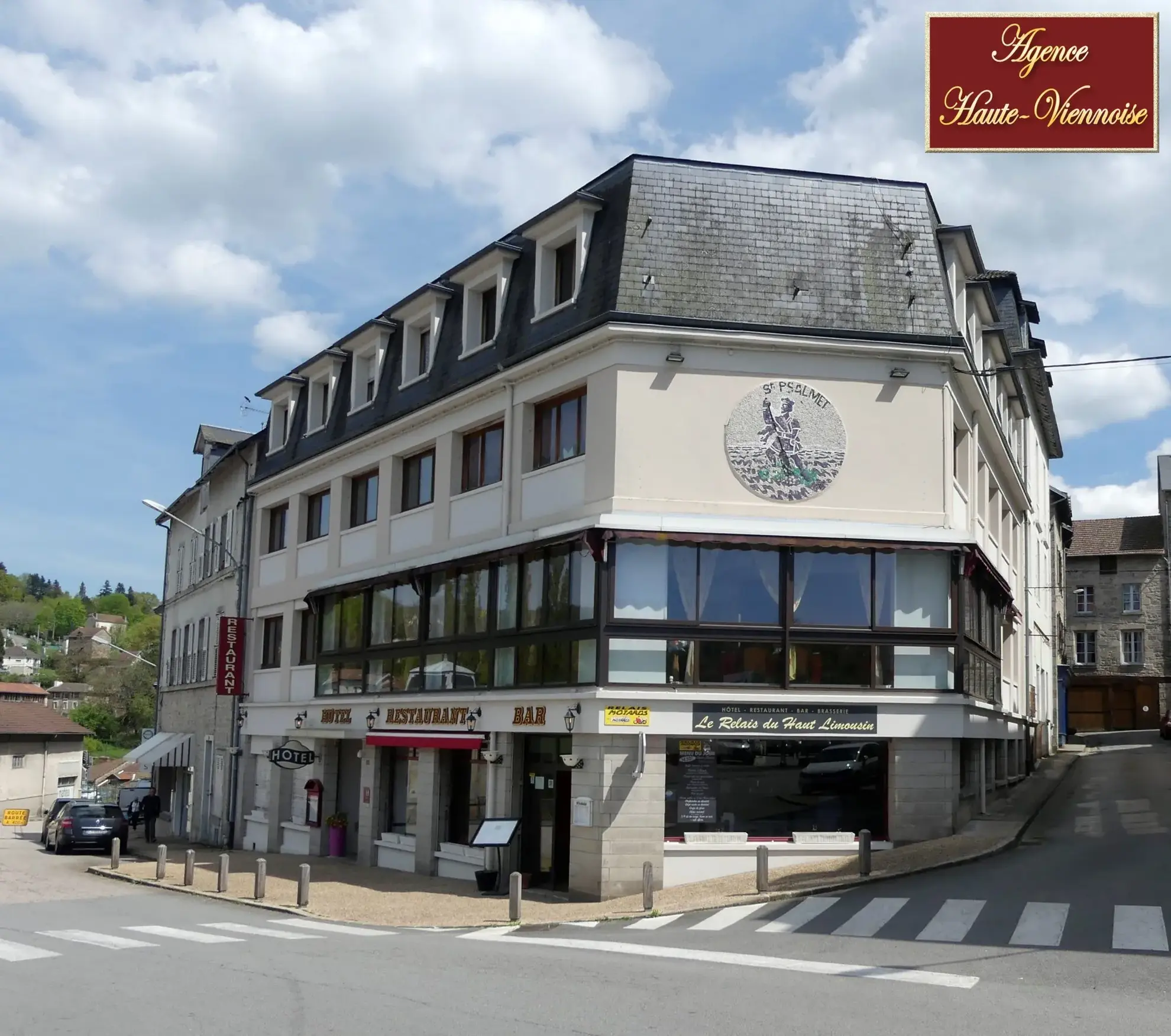 Fonds de commerce hôtel, bar et restaurant à Eymoutiers dans un village de caractère 