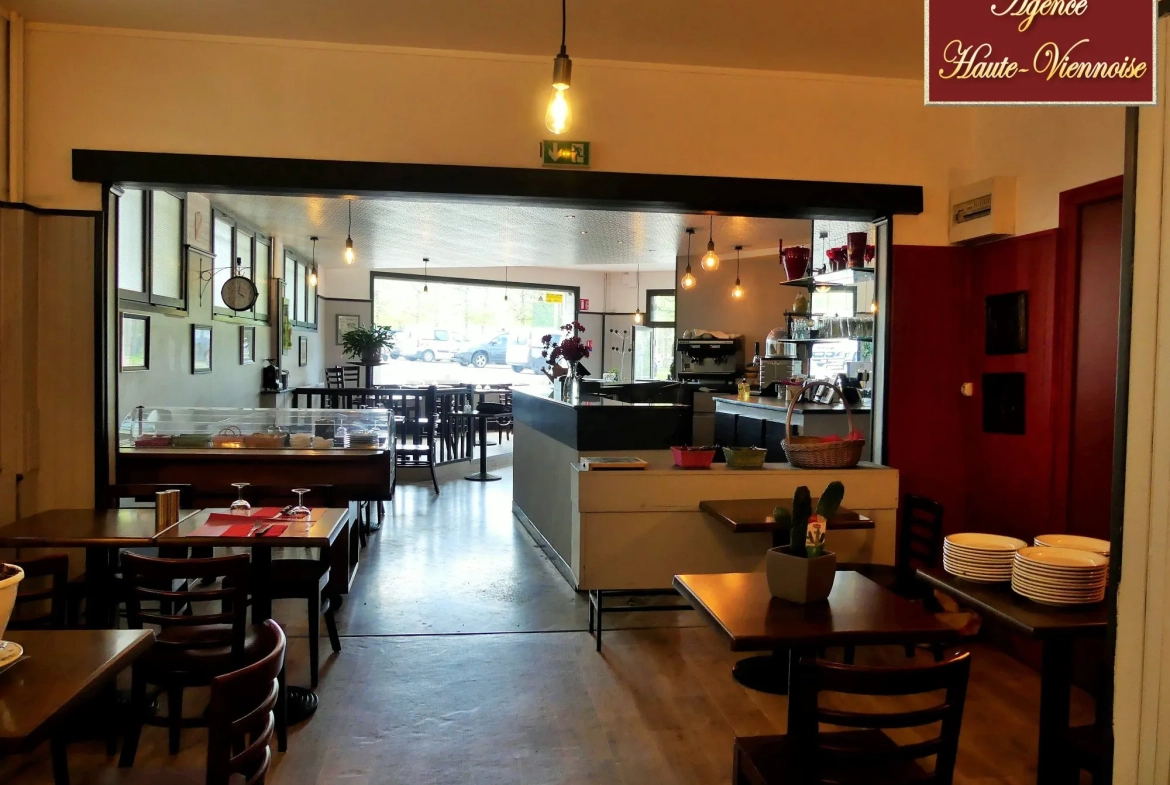 Fonds de commerce hôtel, bar et restaurant à Eymoutiers dans un village de caractère 