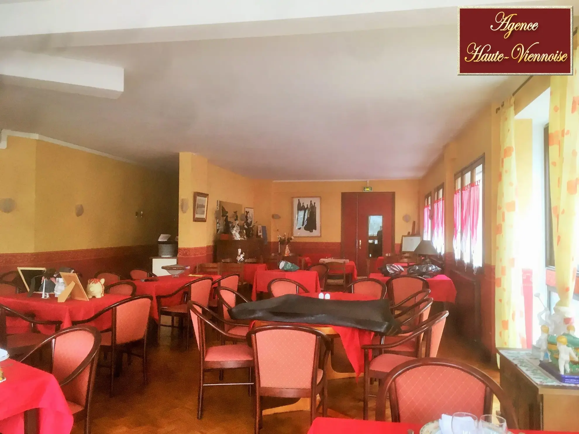 Fonds de commerce hôtel, bar et restaurant à Eymoutiers dans un village de caractère 